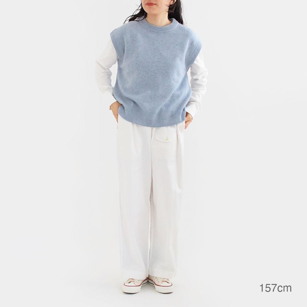 Eleven 2nd | ヤクドロップショルダーベスト 3colors