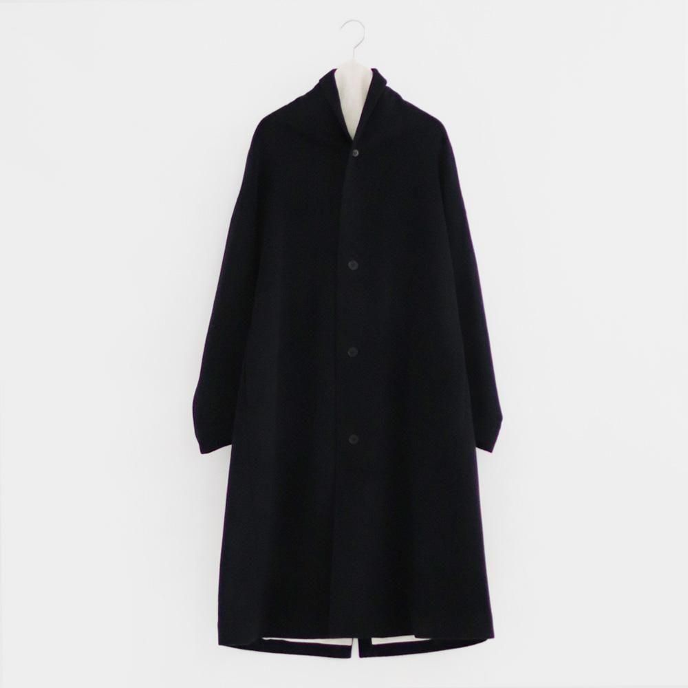 ゴーシュ　ウールカシミア コート　ブラック ゴーシュ New - taste＆touch ウェブショップ