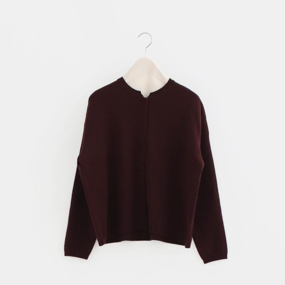 Atelier d'antan | ウールカシミヤカーディガン〈 Lister 〉 4colors