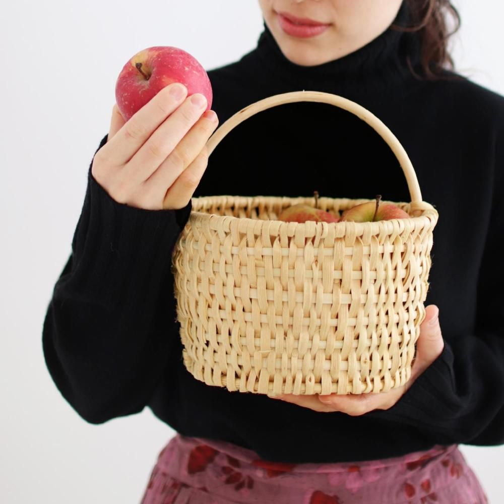 LT Shop | イラさんとアナさんの松の根のかご ワンハンドルサークル