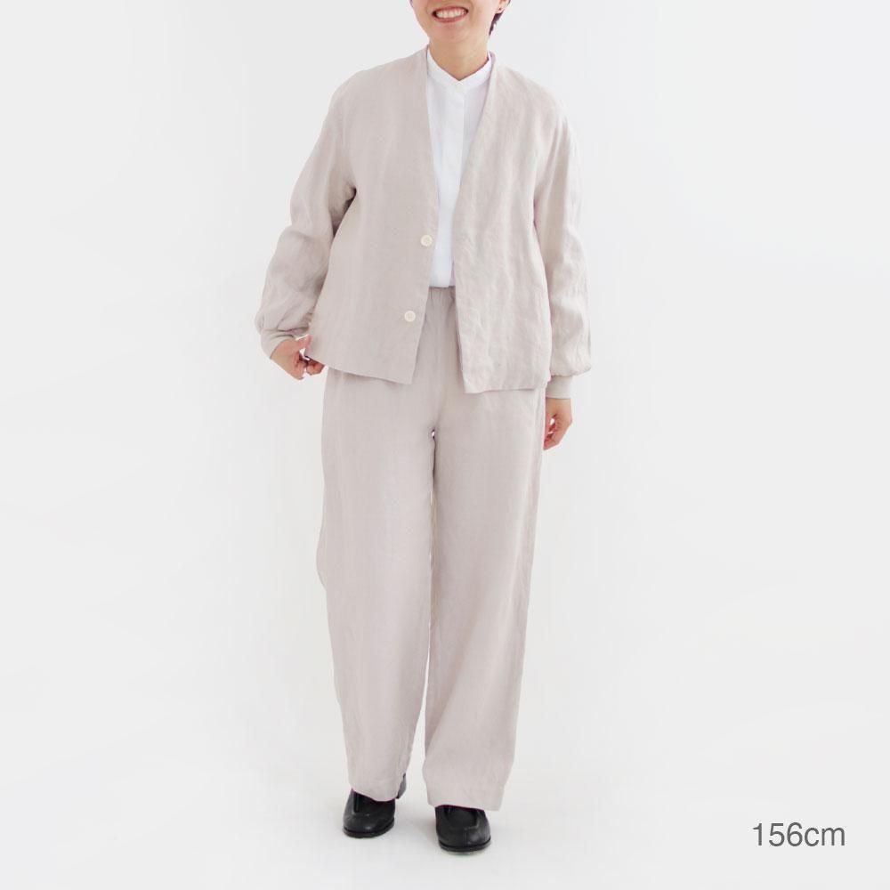 ゴーシュ | 30/2ヘンプ ストレートパンツ 3colors