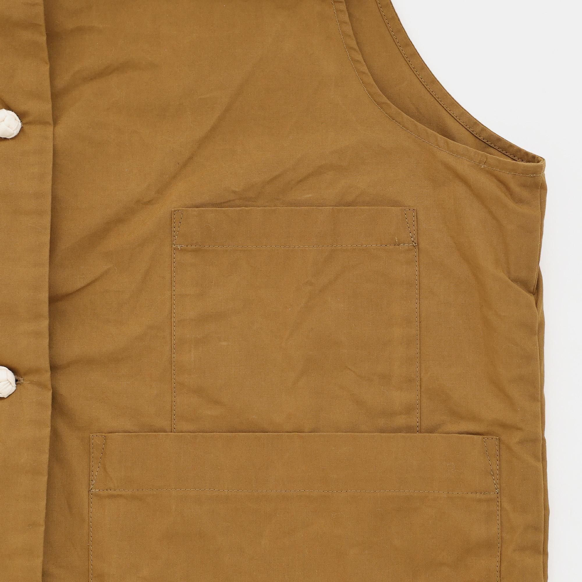 Atelier d'antan | ワックスドコットンベスト〈 Farges 〉 2colors