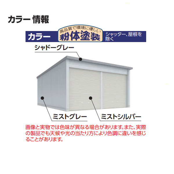 人気カラーの 家電と住設のイークローバー 追加棟のみの購入は不可 ###u.イナバ物置 稲葉製作所 ガレージSG スノーグレー GRN ガレーディア 豪雪地型 追加棟 注2週