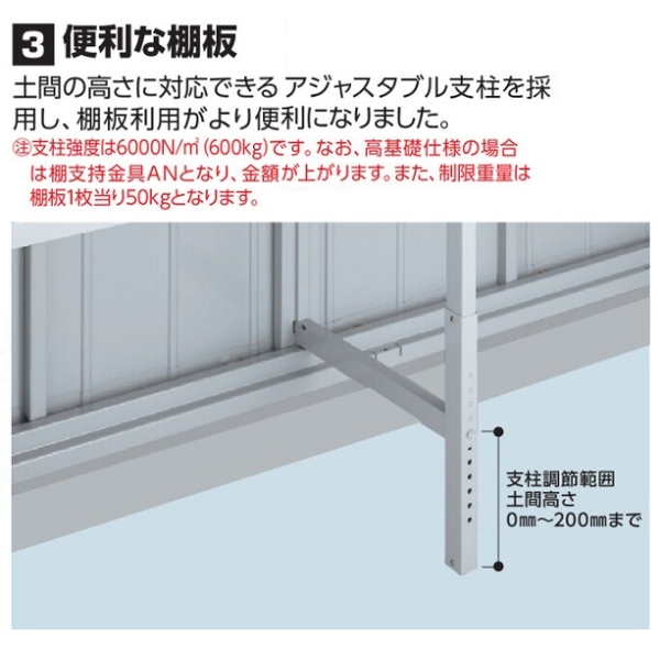 イナバ物置ドマール土間タイプ 一般型 FF-3026HYTの激安通販｜G－ワンハーフ