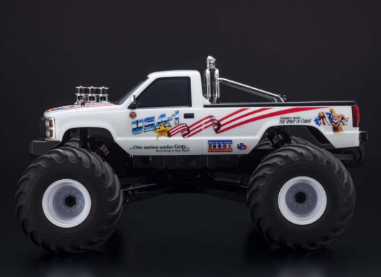 1/8スケール ラジオコントロール ブラシレスモーターパワード 4WD