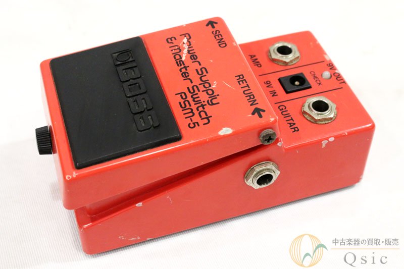 BOSS PSM-5 Power Supply & Master Switch 1989年製 [MI371]