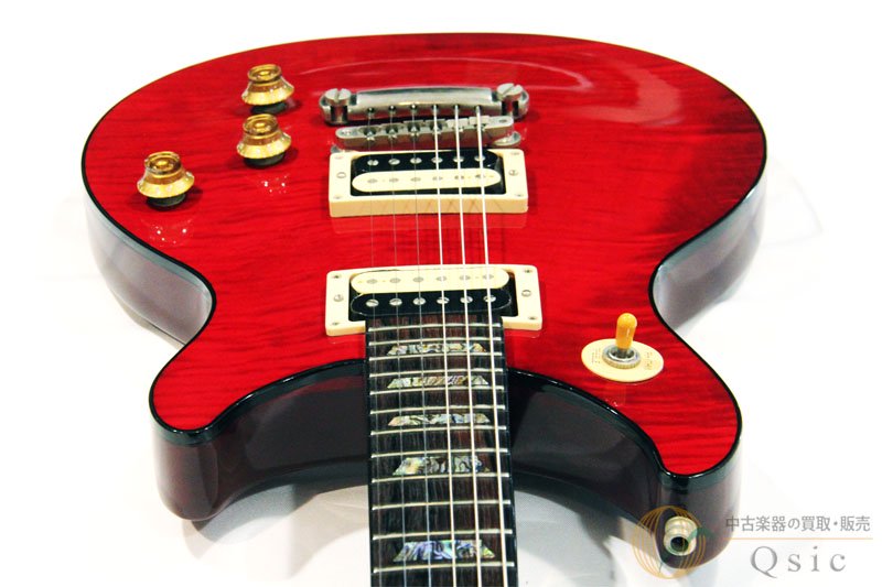 Gibson Custom Shop Tak Matsumoto DC 1PC FLAMETOP Cherry Red 2006年製 【返品OK】[ NI738] - 中古楽器の販売 【Qsic】 全国から絶え間なく中古楽器が集まる店