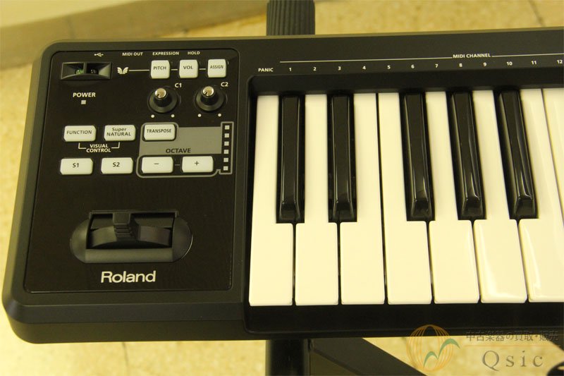 ケース付き】Roland A-49 MIDIキーボードコントローラー 49鍵盤 - DTM/DAW