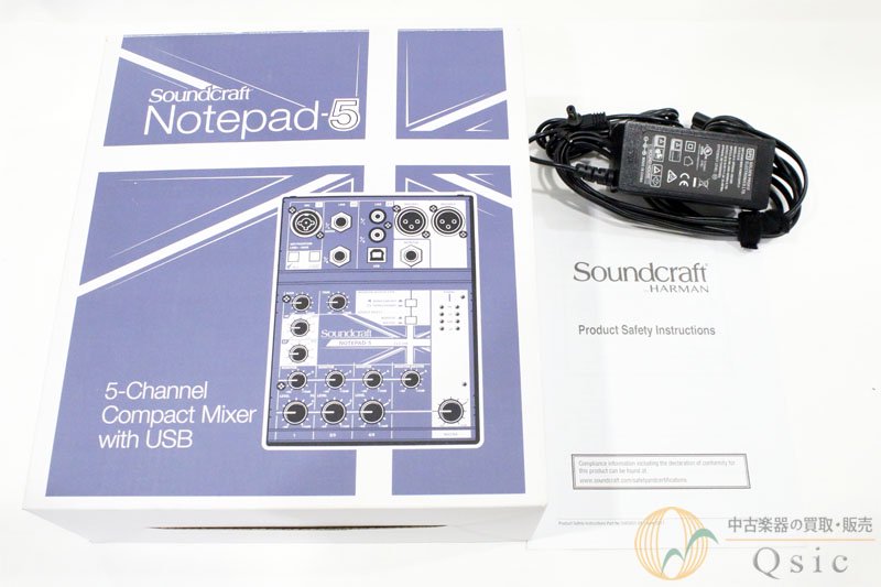 Soundcraft Notepad-5 [MJ390] - 中古楽器の販売 【Qsic】 全国から