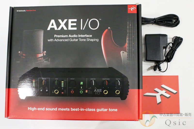 IK Multimedia AXE I/O [OJ842] - 中古楽器の販売 【Qsic】 全国から絶え間なく中古楽器が集まる店