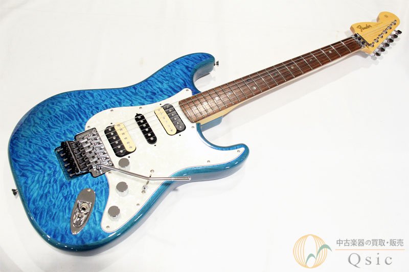 Fender Michiya Haruhata Stratocaster Caribbean Blue Trans 2019