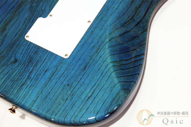 Fender Michiya Haruhata Stratocaster Caribbean Blue Trans 2019年製