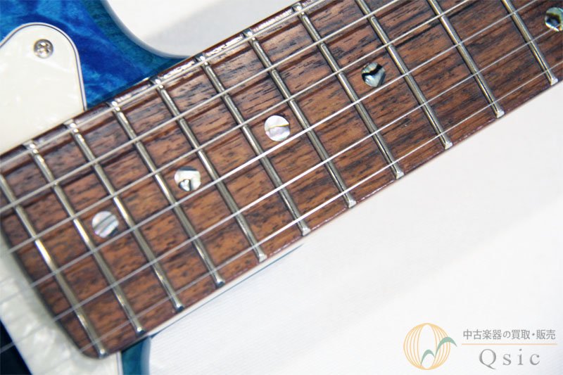 Fender Michiya Haruhata Stratocaster Caribbean Blue Trans 2019年製