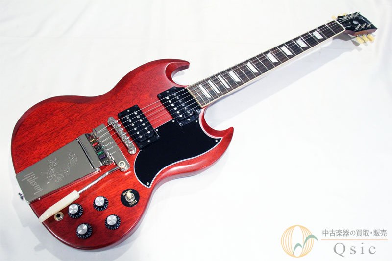Gibson SG Standard 61 Faded Maestro Vibrola Vintage Cherry Satin