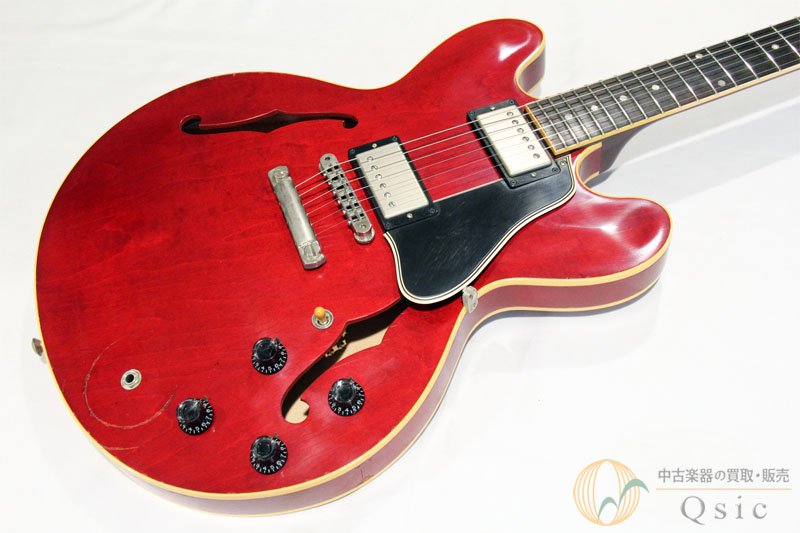 Gibson Custom Shop Lee Ritenour ES-335 Signed Aged Faded Cherry 2008年製  【返品OK】[OJ955] - 中古楽器の販売 【Qsic】 全国から絶え間なく中古楽器が集まる店