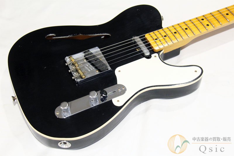 Fender Custom Shop Roasted Pine Double Esquire Custom Journeyman Relic Aged Black 【返品OK】[OJ180]
