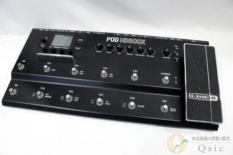 Line6 POD HD500X [PJ556] - 中古楽器の販売 【Qsic】 全国から絶え間 