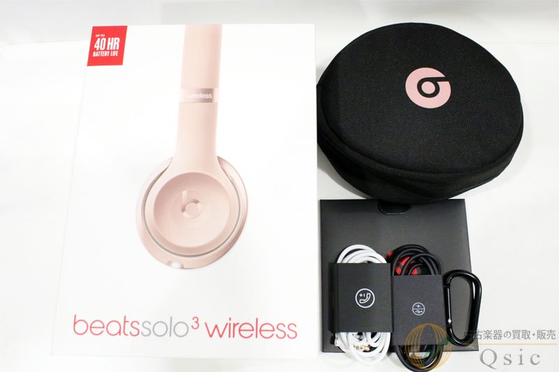 Beats Beats Solo3ﾜｲﾔﾚｽｵﾝｲﾔｰﾍｯﾄﾞﾌｫﾝ(ﾛｰｽﾞｺﾞｰﾙﾄﾞ) [RJ629] - 中古楽器