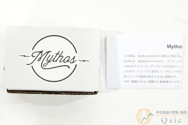 Mythos Pedals Buffer [RJ335] - 中古楽器の販売 【Qsic】 全国から