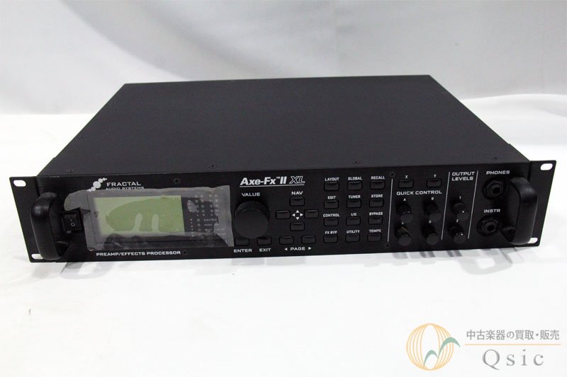 Fractal Audio Systems Axe-Fx II XL [NJ062] - 中古楽器の販売 【Qsic】  全国から絶え間なく中古楽器が集まる店