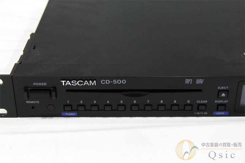 TASCAM CD-500 [OJ233] - 中古楽器の販売 【Qsic】 全国から絶え間なく