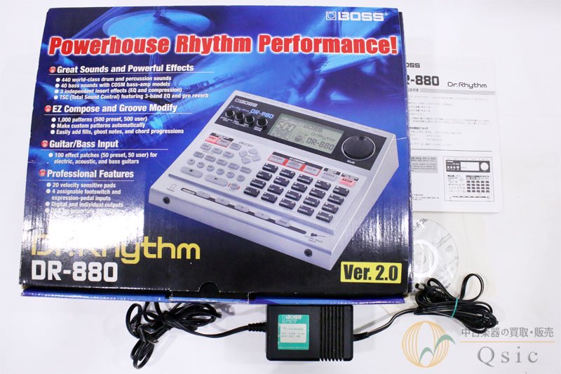BOSS DR-880 Dr.Rhythm 2005年製 [SJ565] - 中古楽器の販売 【Qsic
