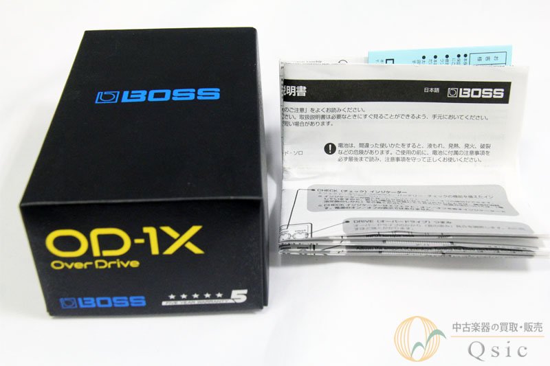 BOSS OD-1X OverDrive 2020年製 [SJ249] - 中古楽器の販売 【Qsic