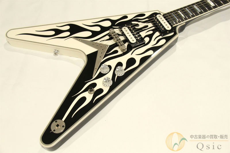Michael Schenker Custom Flame V エレキギター - 弦楽器、ギター