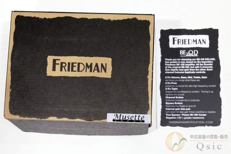 FRIEDMAN BE-OD Deluxe [UJ215] - 中古楽器の販売 【Qsic】 全国から