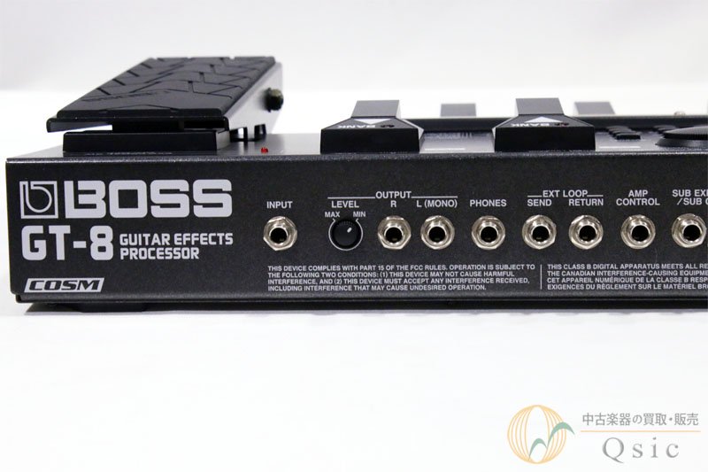 BOSS GT-8 [UJ803] - 中古楽器の販売 【Qsic】 全国から絶え間なく中古