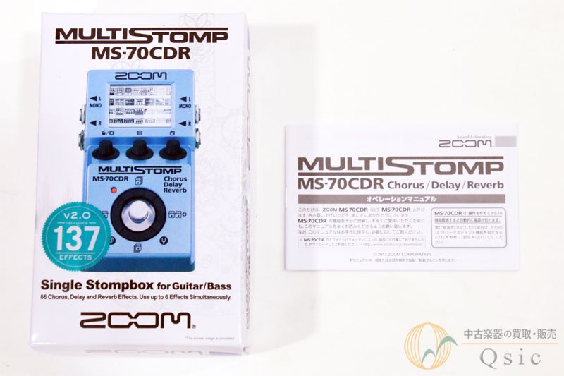 ZOOM MS-70CDR [UJ332] - 中古楽器の販売 【Qsic】 全国から絶え間なく