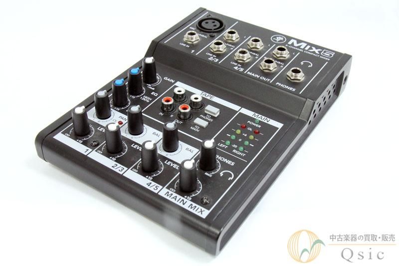 Mackie MIX5 5チャンネルコンパクトミキサー