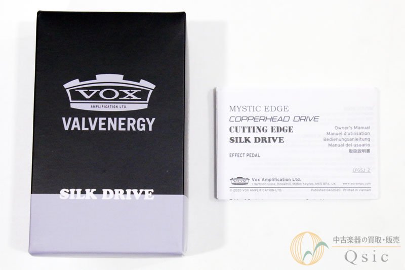 VOX VALVENERGY SILK DRIVE [VJ595] - 中古楽器の販売 【Qsic】 全国 ...
