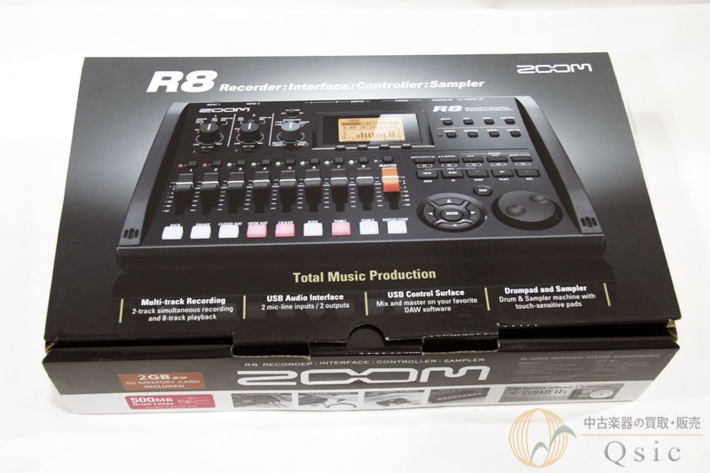 ZOOM R8 [VJ025] - 中古楽器の販売 【Qsic】 全国から絶え間なく中古