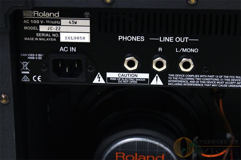 Roland JC-22 2020年製 [VJ633] - 中古楽器の販売 【Qsic】 全国から