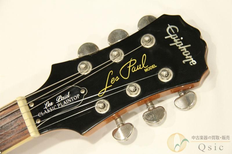 Epiphone Les Paul Classic Plain top 2010年製 【返品OK】[VJ438