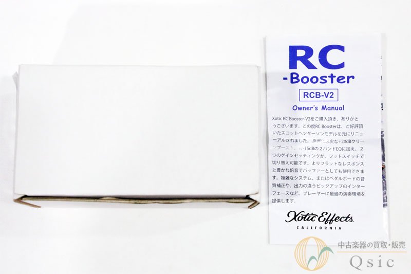 Xotic RCB-V2 / RC Booster V2 [VJ680] - 中古楽器の販売 【Qsic