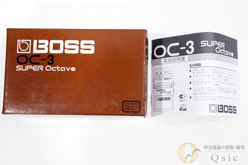 BOSS OC-3 Super Octave [VJ324] - 中古楽器の販売 【Qsic】 全国から