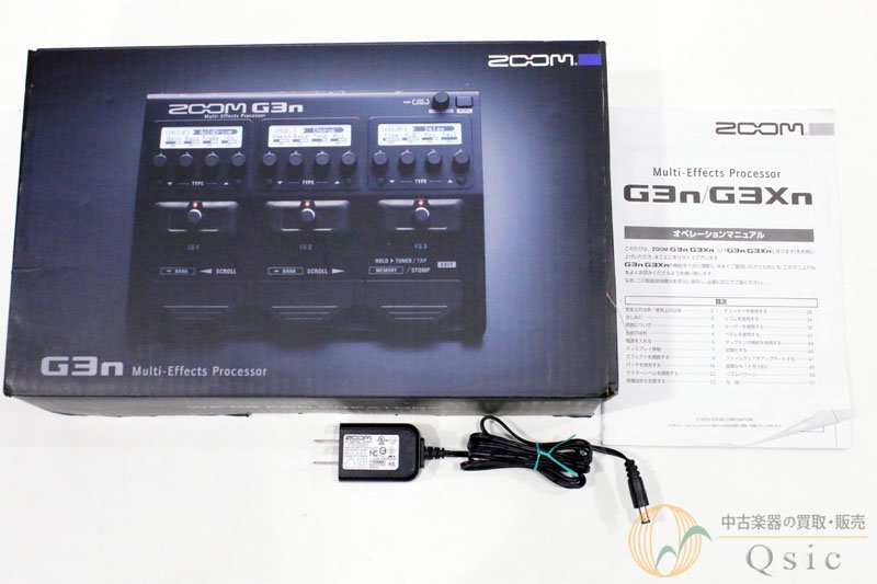 ZOOM G3n [VJ225] - 中古楽器の販売 【Qsic】 全国から絶え間なく中古