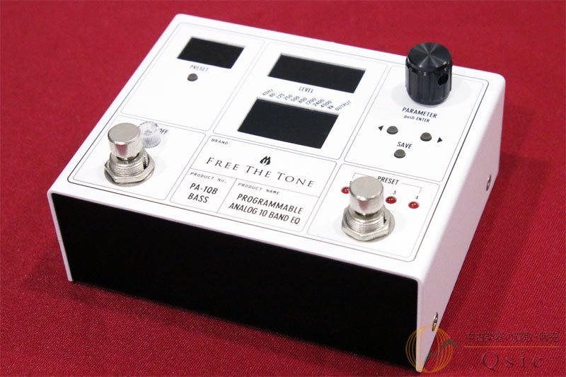 Free The Tone PA-1QB PROGRAMMABLE ANALOG 10 BAND EQ [WJ027] - 中古