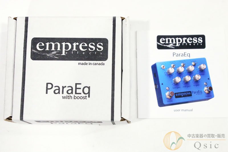 Empress Effects ParaEQ with Boost [WJ826] - 中古楽器の販売 【Qsic