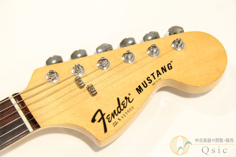 Fender Mustang 1978年製 【返品OK】[XJ790] - 中古楽器の販売 【Qsic】 全国から絶え間なく中古楽器が集まる店