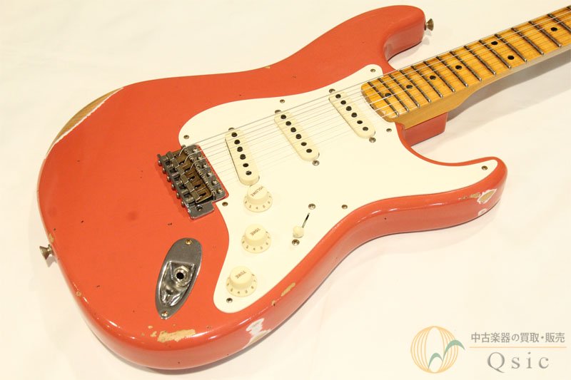 Fender Custom Shop Limited Edition 1957 Stratocaster Relic Aged Tahitian Coral OK[NK772]