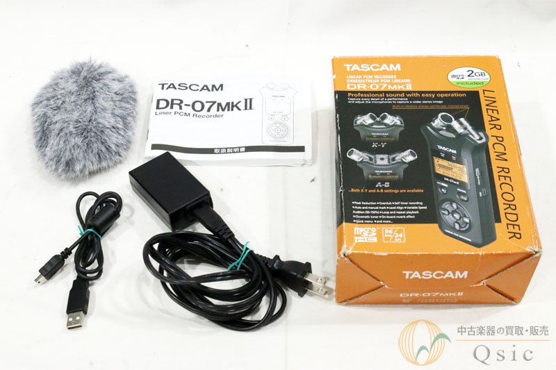 TASCAM DR-07MKII [PK581] - 中古楽器の販売 【Qsic】 全国から絶え間