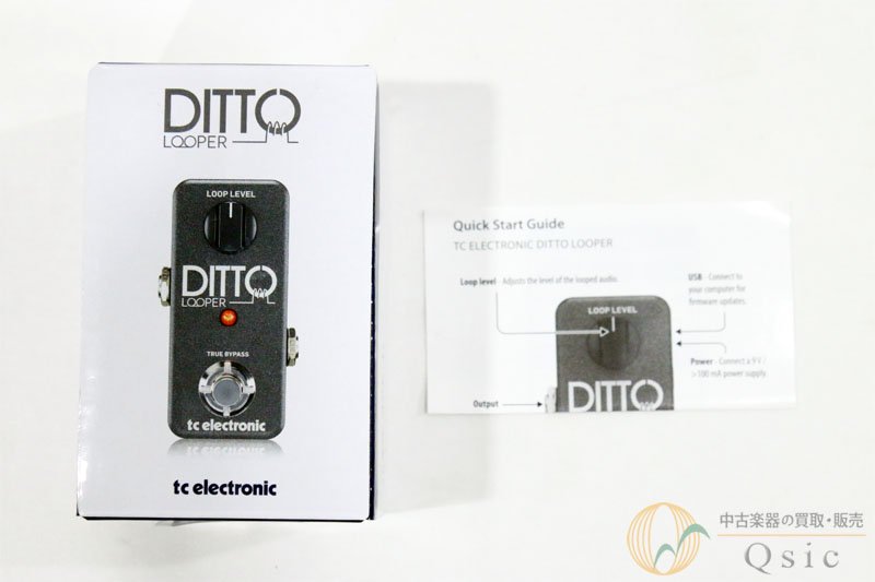 tc electronic Ditto Looper [QK509] - 中古楽器の販売 【Qsic】 全国から絶え間なく中古楽器が集まる店