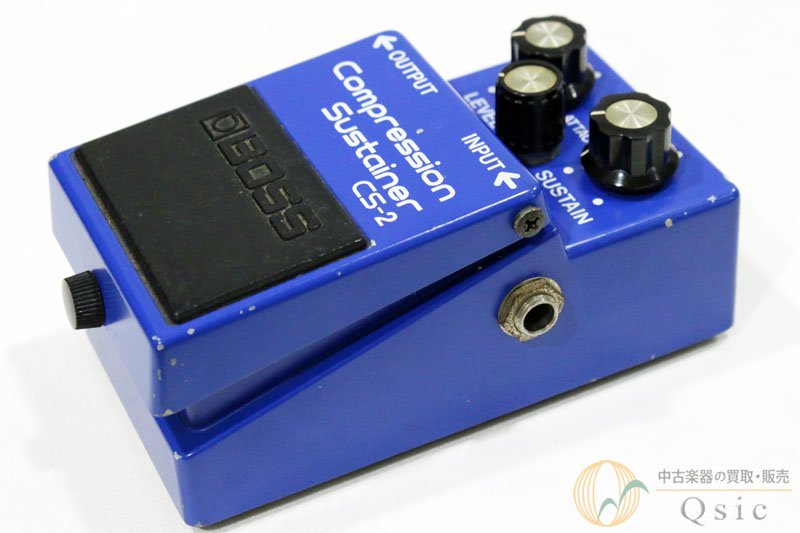 BOSS CS-2 Compression Sustainer 1983年製 [QK305] - 中古楽器の販売 【Qsic】  全国から絶え間なく中古楽器が集まる店