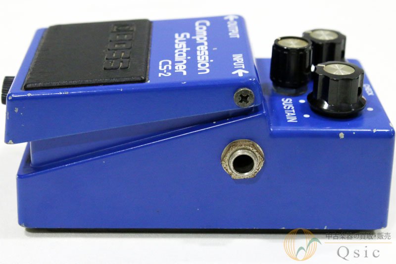 BOSS CS-2 Compression Sustainer 1983年製 [QK305] - 中古楽器の販売 【Qsic】  全国から絶え間なく中古楽器が集まる店