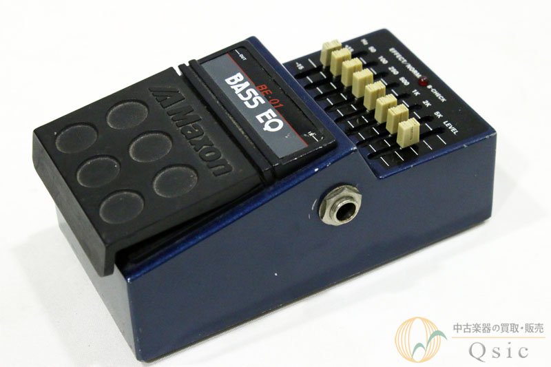 Maxon BE-01 BASS EQ [QK149] - 中古楽器の販売 【Qsic】 全国から絶え間なく中古楽器が集まる店