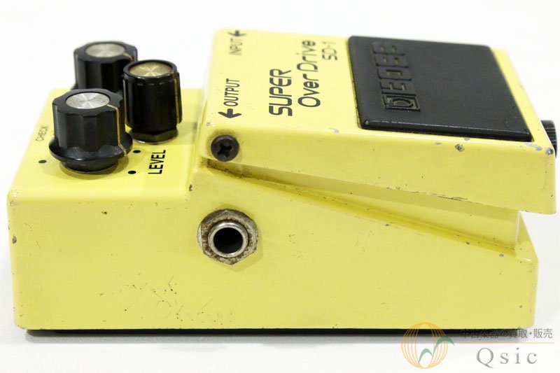 BOSS SD-1 SUPER OverDrive 1982年製 [QK647] - 中古楽器の販売 【Qsic】 全国から絶え間なく中古楽器が集まる店