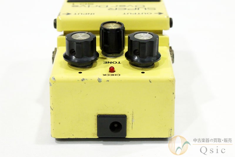 BOSS SD-1 SUPER OverDrive 1982年製 [QK647] - 中古楽器の販売 【Qsic】 全国から絶え間なく中古楽器が集まる店